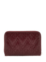 Guess Portafoglio Medio Adelard Burgundy