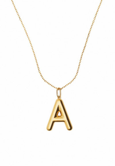 Nali' Collana Alphabet Ciondolo A Oro