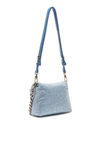 Liu Jo Lapuffy Borsa a Spalla Light Denim