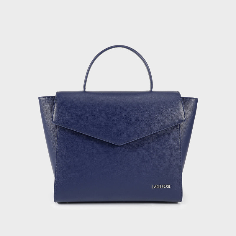 Label Rose Borsa a Mano Aida Big Blu