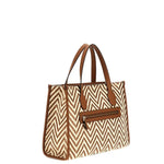 Guess Borsa a Mano Silvana Cognac