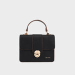 Label Rose Borsa a Mano Jacqueline Nero/Gold