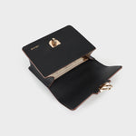 Label Rose Borsa a Mano Jacqueline Nero/Gold