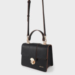 Label Rose Borsa a Mano Jacqueline Nero/Gold