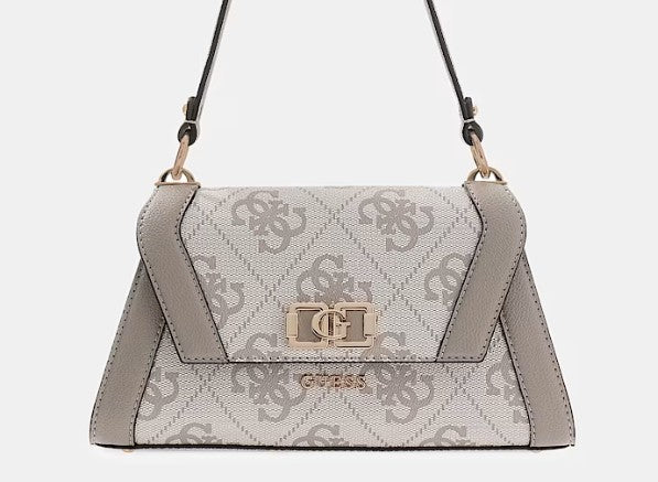 Guess  Borsa a spalla Logo Karnilla Dark Taupe