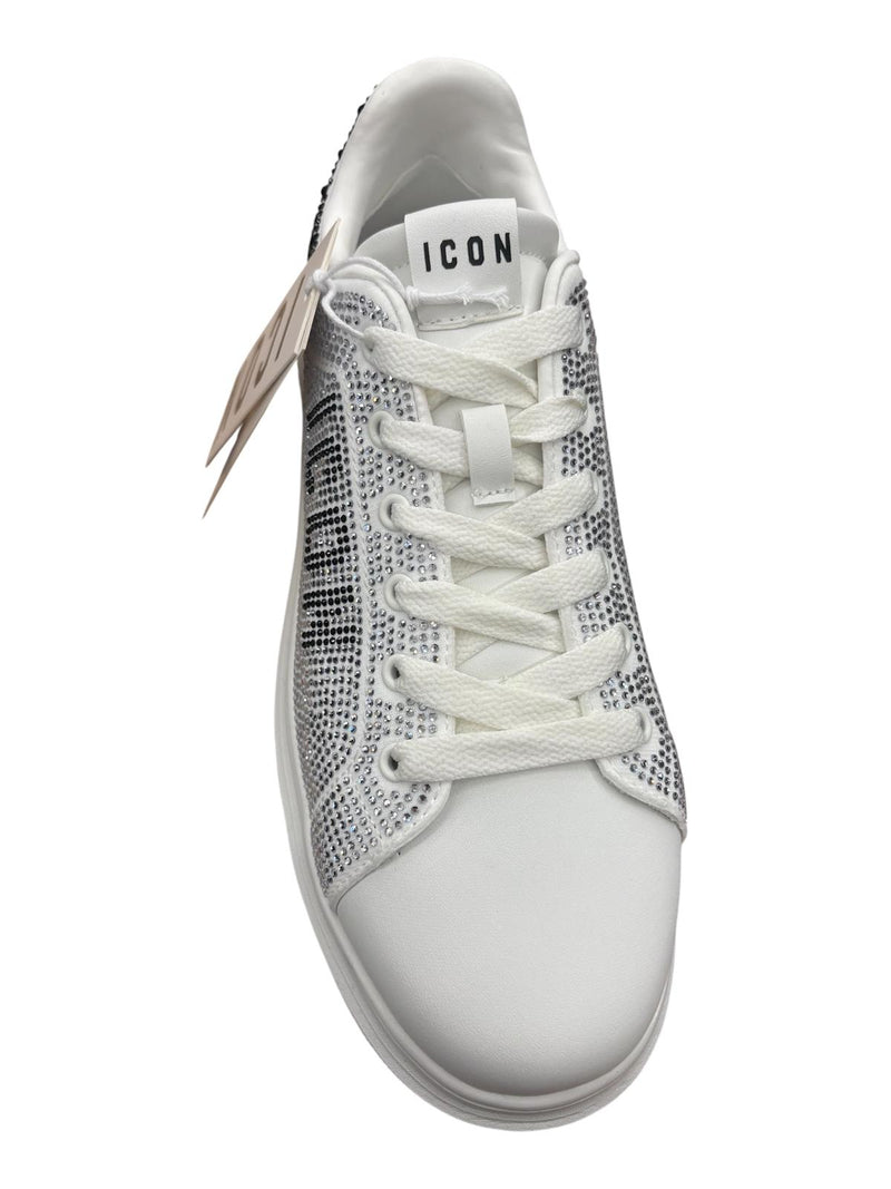 Icon Scarpe Argento/Nera