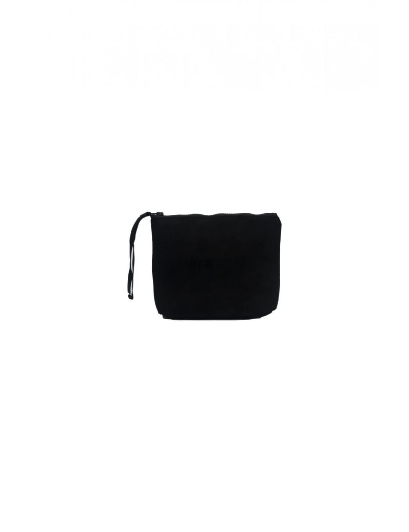 Marc Ellis Pochette Buby Suede Clutch Black