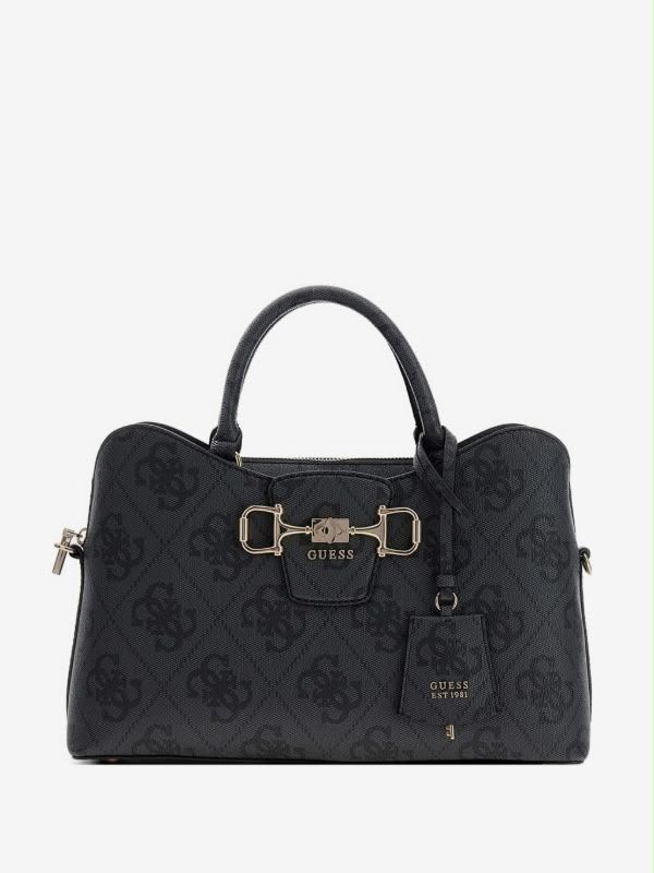 Guess Borsa A Mano/Tracolla Janie Logo Coal Logo OS992406