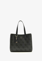 Guess Borsa A Spalla Logata Nera  OS697423