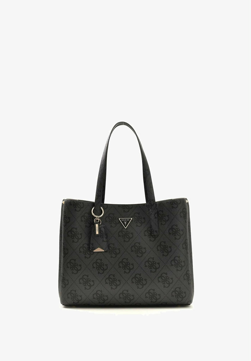 Guess Borsa A Spalla Logata Nera  OS697423