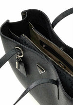 Guess Borsa A Spalla Logata Nera  OS697423