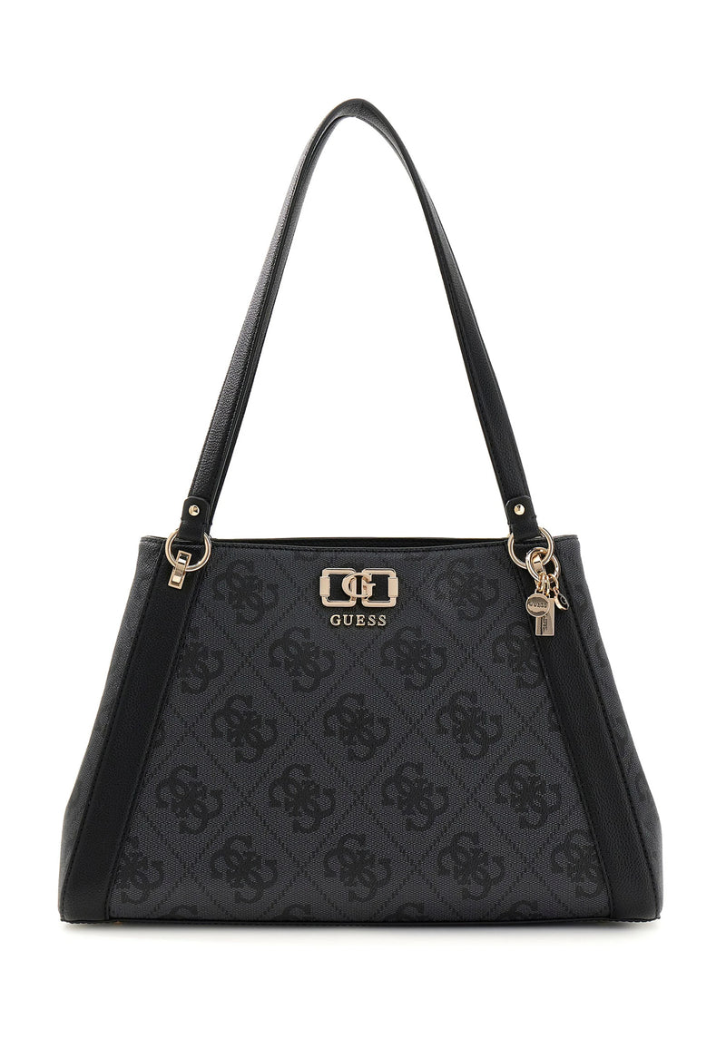 Guess Borsa A Spalla Logata Nera OS990122