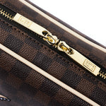 R372 Pochette a mano con tracolla P001 Marrone