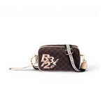 R372 Pochette a mano con tracolla P001 Marrone