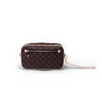 R372 Pochette a mano con tracolla P001 Marrone