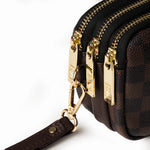 R372 Pochette a mano P005 Marrone