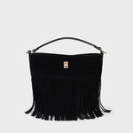 Label Rose Borsa a secchiello RILEY ORO NERO