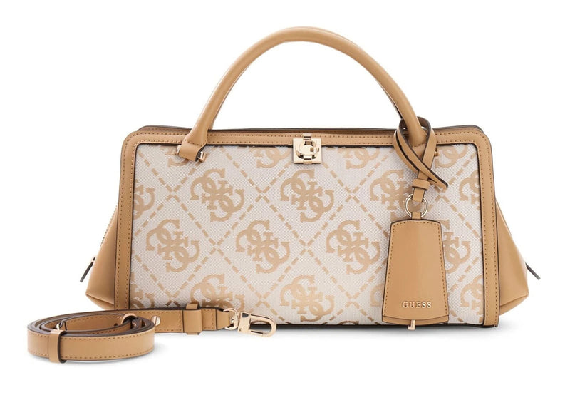 Guess Borsa a Mano/Tracolla Audrey Logo Beige Logo JG975506