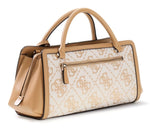 Guess Borsa a Mano/Tracolla Audrey Logo Beige Logo JG975506