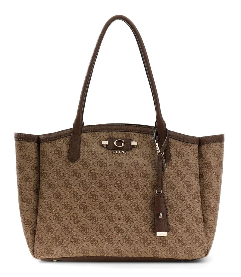 Guess Borsa a Spalla Lindsey Latte Logo SG974923