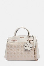 Guess Borsa A Mano Melinda Logo Off White